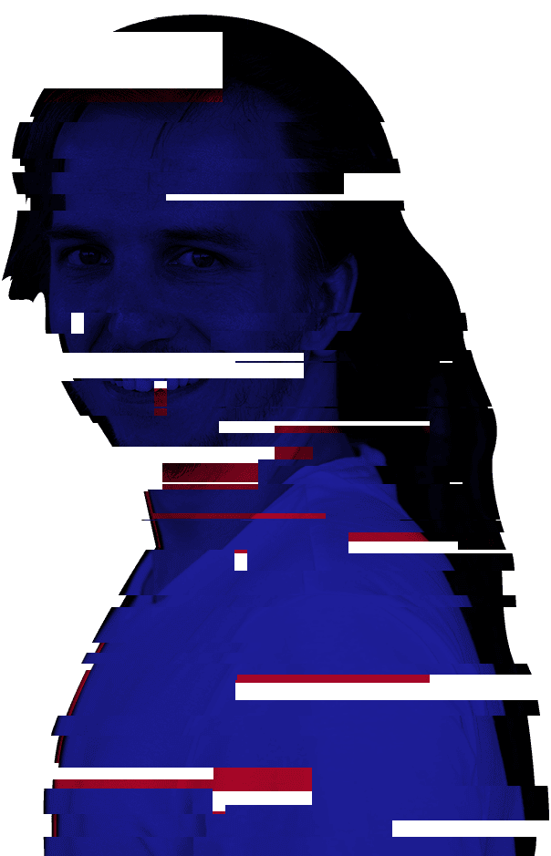 Second Glitched Photo of Dominik Supinski