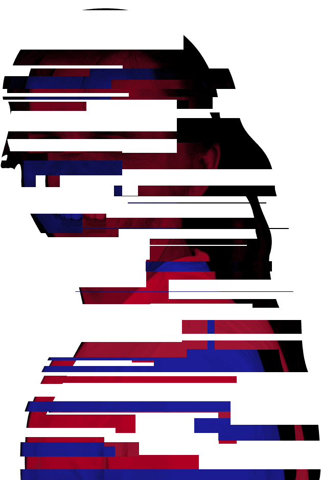 Third Glitched Photo of Dominik Supinski