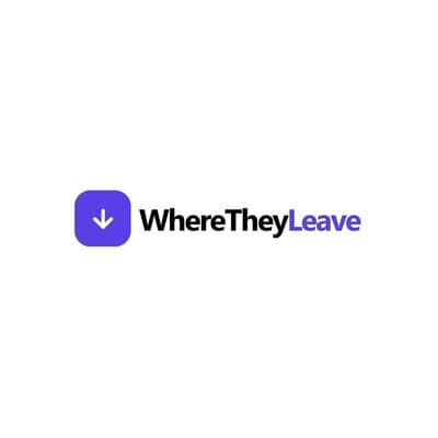 Screenshot of WhereTheyLeave.com